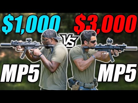 $1,000 MP5 vs $3,000 MP5