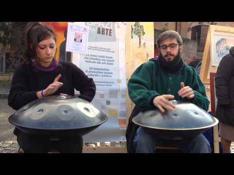 I LUMI a Ostia Antica (Handpan duo with hang)