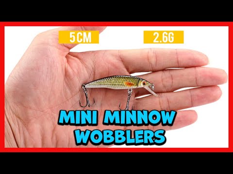 Minnow Wobblers Floating Fishing Lures