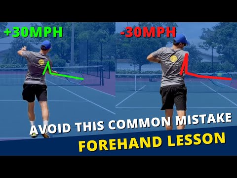 Stop Making This MISTAKE On Your Forehand - Technique Lesson