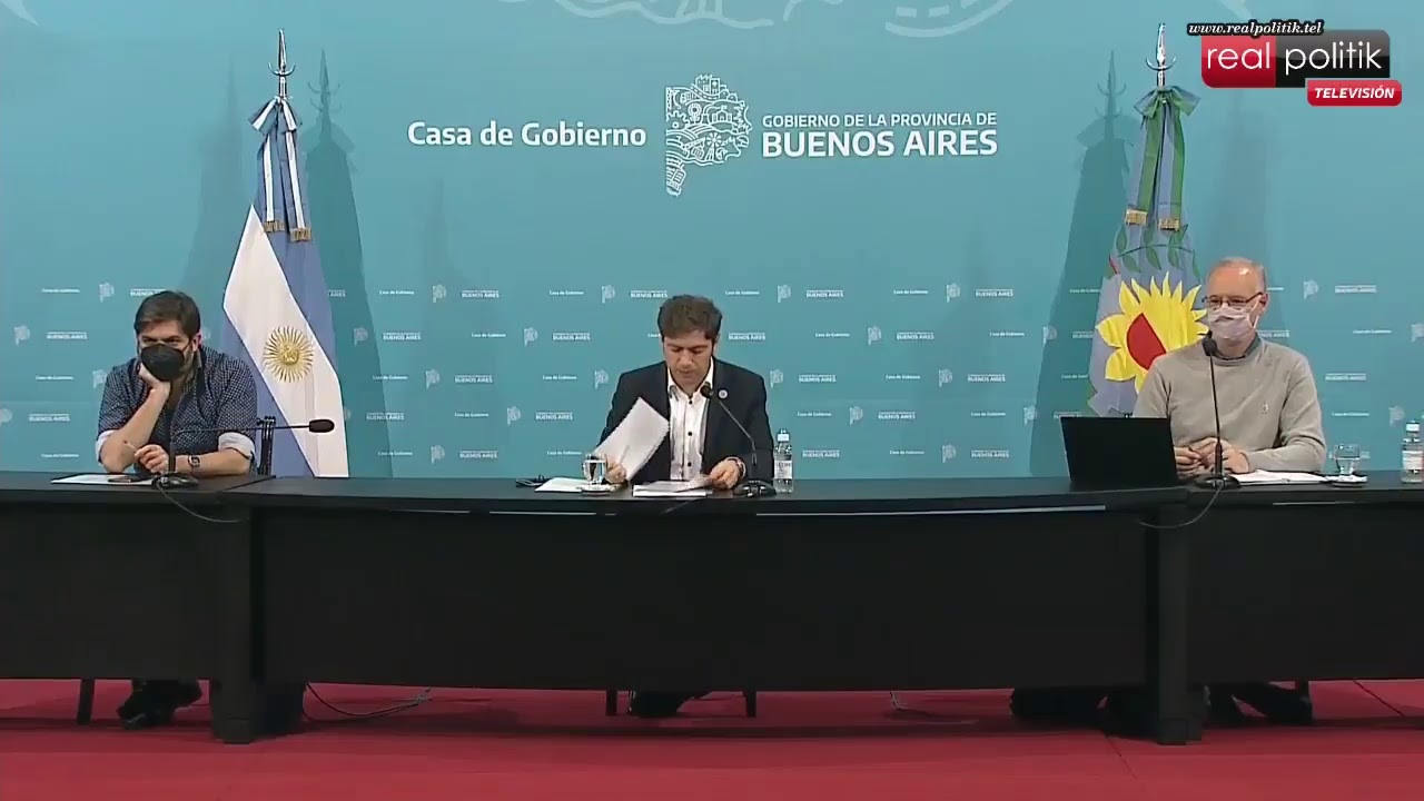 Kicillof brinda detalles de la nueva etapa de aislamiento social en la Provincia