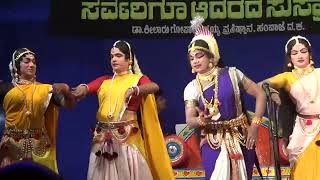 preview picture of video 'Yakshagana -- Shiva karunya - 4 - Aadidalu Shri Gowri ...'