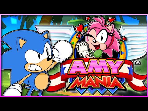 Amy Mania!? - Sonic & Amy Play Sonic Mania "Amy Mania" Mod!