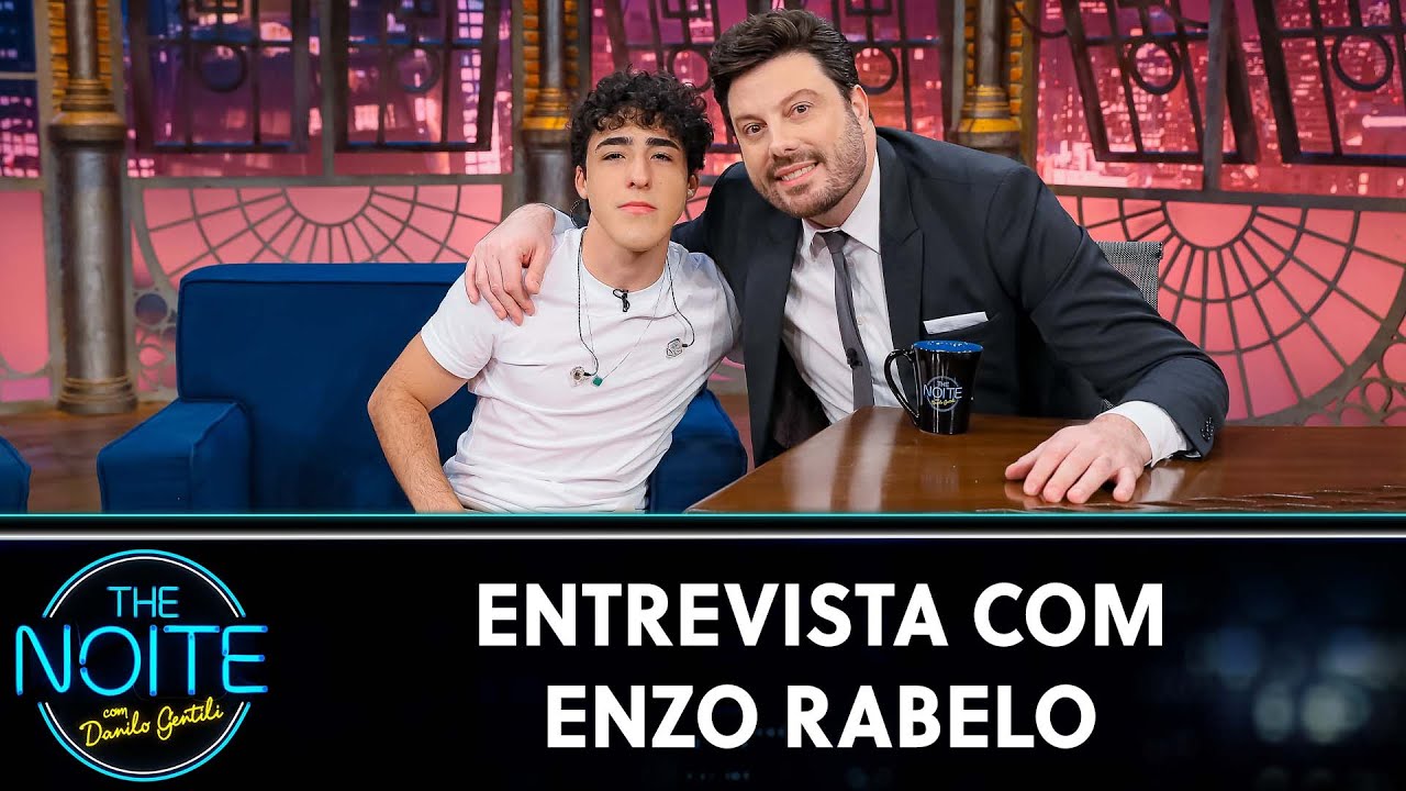 Entrevista com o cantor Enzo Rabelo | The Noite (04/09/24)