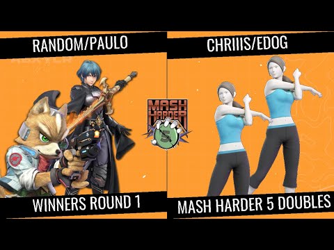 Mash Harder 5 Doubles - Random and Paulo vs Chriiis and Edog - Winners Round 1