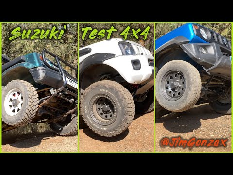 🔥 4x4 off road test 🧪 Suzuki Jimny vs Suzuki Samurai 🚙 Suzuki Jimny new vs old JB74 vs JB43