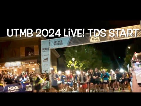 UTMB 2024 LIVE! TDS START COURMAYEUR. La más técnica y dura del UTMB Mont Blanc 148k D9.036m