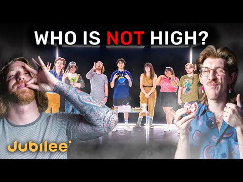 5 High People vs 2 Secret Sober People | Odd One Out