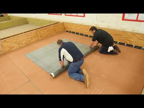 Part of a video titled EPDM Acrylic Water Base Adhesive - YouTube