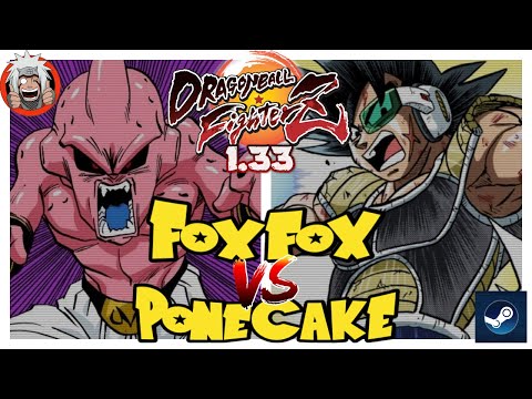 DBFZ PoneCake vs FoxFox (KidBuu, Gohan, GokuUI) vs (Bardock, VegetaSSJ, Trunks)