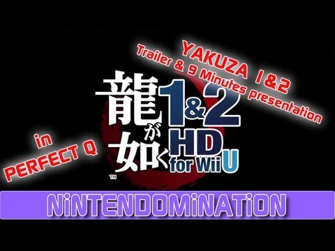 Yakuza 1 & 2 HD Edition Wii U