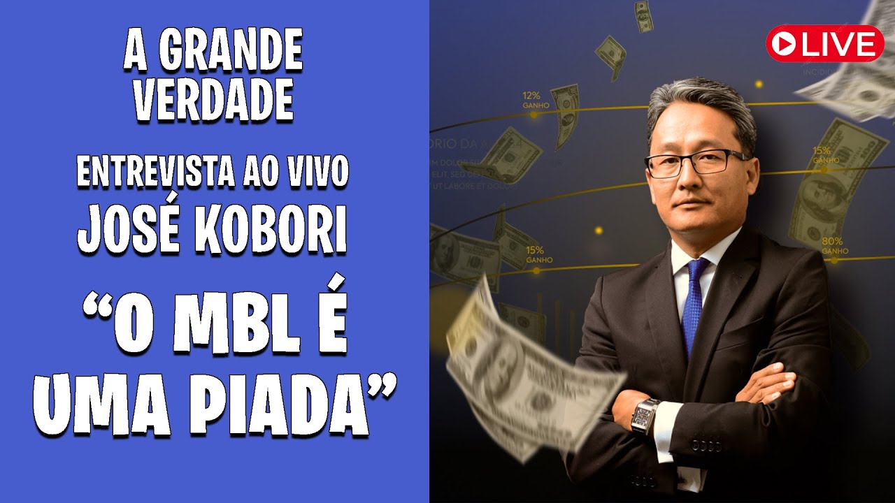 ENTREVISTA AO VIVO JOSÉ KOBORI