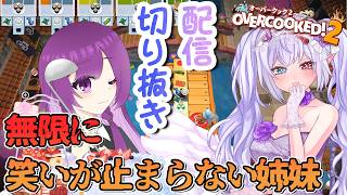 【配信切り抜き】姉妹なのに連携ガタガタで笑いが止まらない【隼海ひすい＆ちゃも】