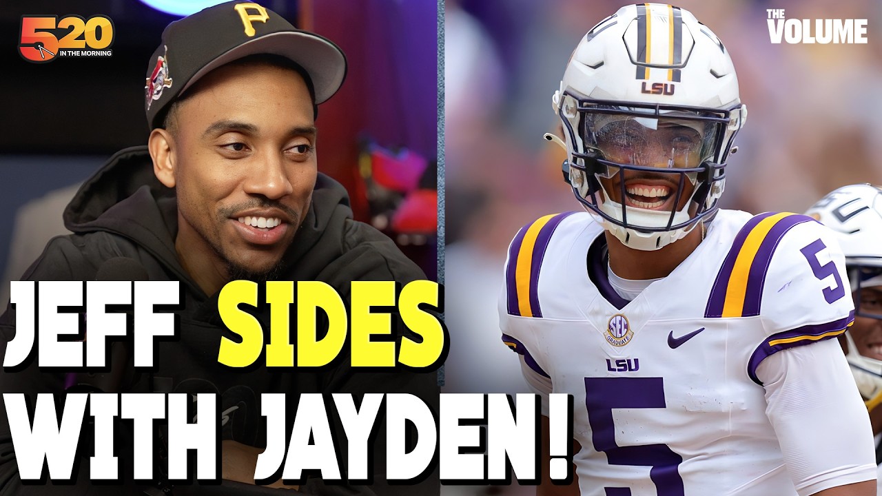 Jeff Teague AGREES with Jayden Daniels NOT letting LSU use his name anymore
