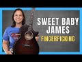 Sweet Baby James Guitar Lesson Fingerpicking