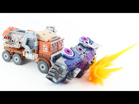Transformers Legacy Evolution Voyager Class Trashmaster Stop Motion