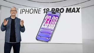 iPhone 18 Pro Max - WILD LEAKS: Apple’s 2026 Plan!