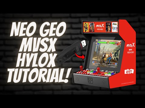 SNK Neo Geo MVSX HYLOX Hack Tutorial!  Awesomeness on USB!