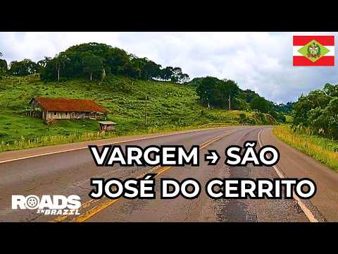 Vargem – São José do Cerrito | POV Dashcam Drive | Santa Catarina, Brazil