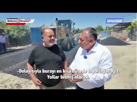 Adana Büyükşehir Belediyesi’nden Çotlu ve Şakirpaşa’da Asfalt Çalışması