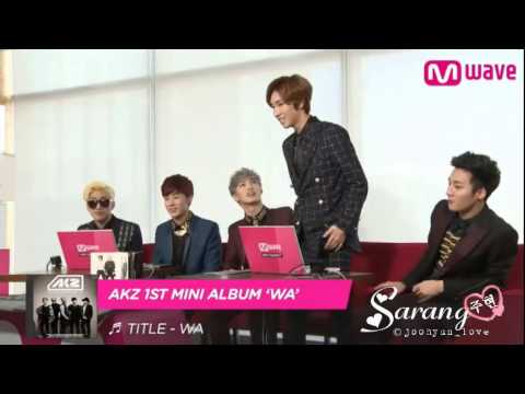 141211 Atomic Kiz' Jinhan danced WA (와) at Meet & Greet