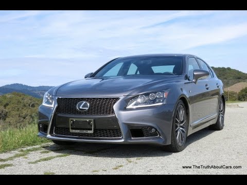 2013 and 2014 Lexus LS 460 F-Sport Review with Infotainment Overview and Road Test