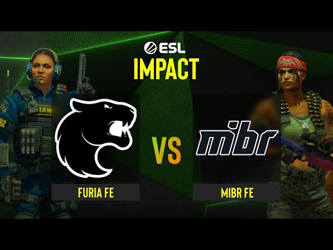 FURIA fe vs MIBR fe | Map 1 Mirage | ESL Impact Valencia 2022 - Group B
