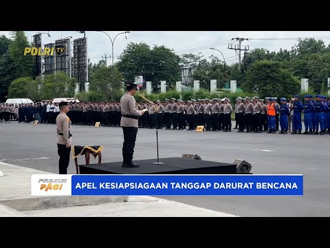 POLDA DIY MELAKSANAKAN APEL KESIAPSIAGAAN TANGGAP DARURAT BENCANA