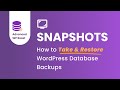 Taking Restoring WordPress Snapshots With Advanced WP Reset Plugin