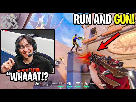 8 Minutes Of TenZ Running And Gunning In Valorant | Precise Gunplay