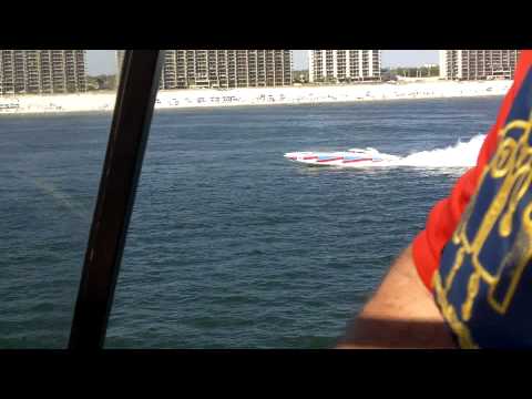 Thunder On The Gulf from the air.