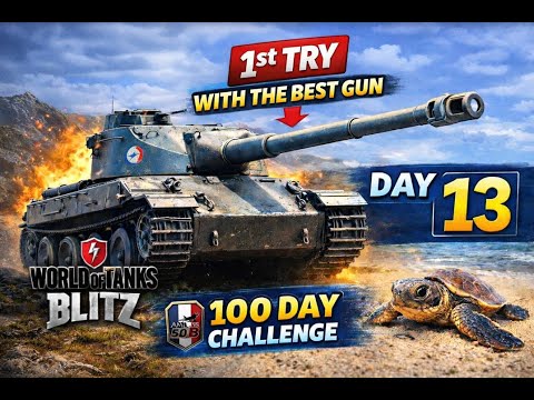 AMX 50 100 1st Try With the Best Gun | French Heavy Line | WoT Blitz