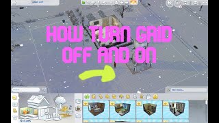 How to Turn Off/On Grid in Sims 4 | How to Master The Sims 4 Episode 7  | ImJustGaming