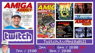 10/1/2023 Commodore Amiga - First Look at Amiga Addict CD32 Issue Cover Disc! So Much CD32 Goodness!