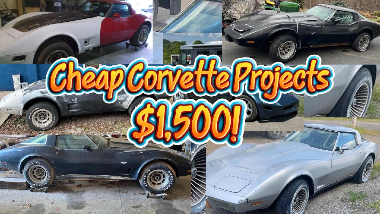 CHEAP Classic Corvettes for Sale Now – Starting at $1,500!