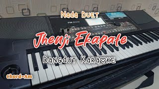Download lagu JHENJI EKAPATE Dangdut Karaoke | Cover KORG PA 300 mp3