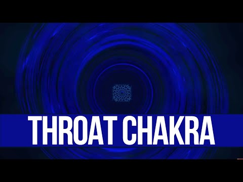Chakra 5 - Vishuddha, The Throat Chakra, Blue Visualization (Meditation,Yoga, Music)