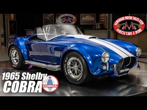 1965 Shelby Cobra Superformance MKIII For Sale Vanguard Motor Sales #3763