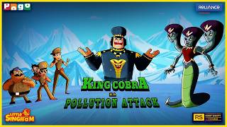 Download lagu CAN HE SAVE EARTH?! 🌍 King Cobra's Deadly Pollution Attack! | Big Animation mp3