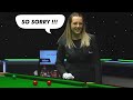 Embarrassing Mistakes By Beautiful Snooker Referee