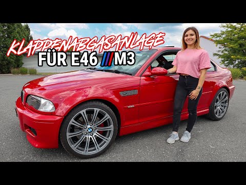 Es wird laut 💥 | Klappenabgasanlage für den BMW E46 M3 | Lisa Yasmin