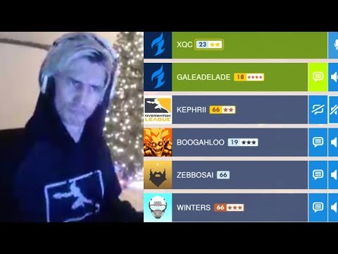xQc MUTES Kephrii (Duo with Gale Adelade Season 8)