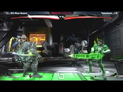 Injustice @ NLBC #42: RG Rico Suave (Doomsday) vs Takedown (Green Lantern)