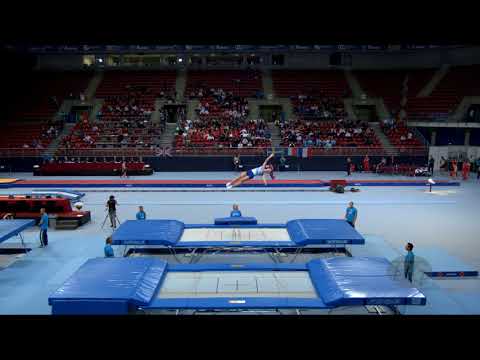 HANCHAROU Uladzislau (BLR) - 2017 Trampoline Worlds, Sofia (BUL) - Qualification Trampoline Routine