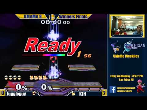 UMeMe 9 - KJH (Fox) vs. Juggleguy (Captain Falcon) Winners Finals