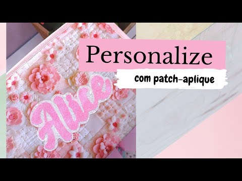 How to make an appliqué patch or patch collage - customization #patch #customized