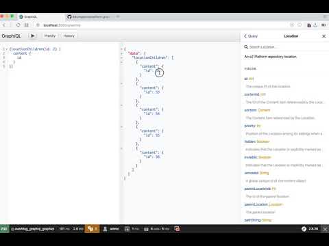 Using GraphQL with eZ Platform CMS