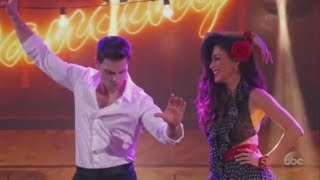 Nicole Scherzinger and Colt Prattes dance to "Do You Love Me" on DWTS