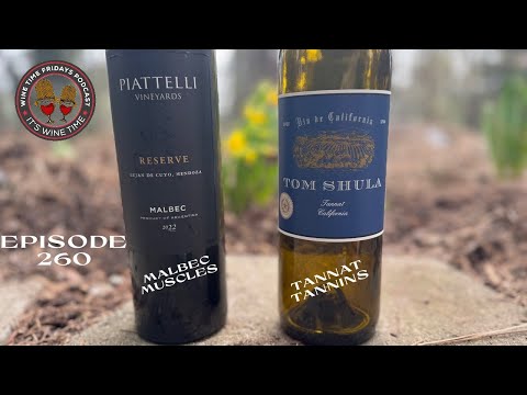 260 - The Tannin's of Tannat and the Muscles of Malbec - Wine Time Fridays