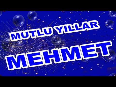 İyi ki Doğdun Mehmet İsme Özel Komik Doğum Günü Şarkısı